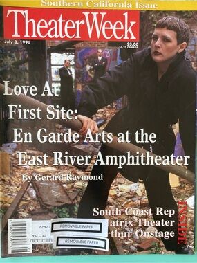 En Garde Arts Marin Mazzie -Bea Arthur Theater Week Magazine July 8 1996 Address